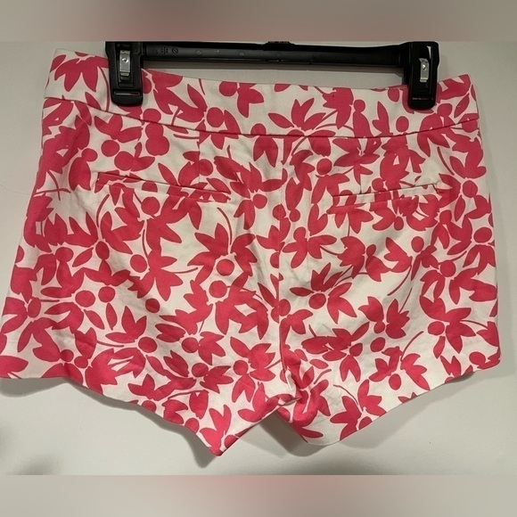 Hot Pink and White Tropical Print J Crew 3” Inseam Chino Short size 4 - Picture 5 of 5